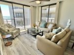 Living Area - Gulf View - Sleeper Sofa